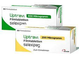Uptravi (selexipag) 200 micrograms film-coated tablets, 140 tablets — original (Janssen)