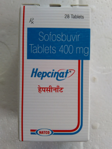 Image - Sofosbuvir 400 mg tablets, 28 tablets — generic (India)