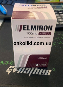 Image - Elmiron (pentosan polysulfate sodium) 100 mg capsules, 100 capsules (Aymed ?la?)