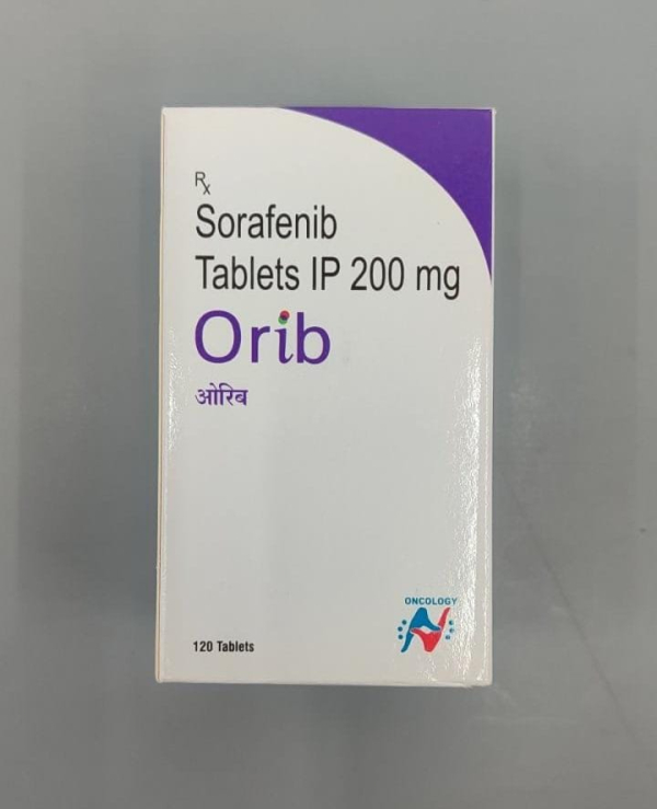 Nexavar, Sorafenib 200 mg tablets, 112 tablets — generic (India)