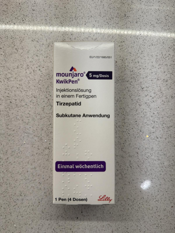 Mounjaro (tirzepatide) pre-filled pen, 1 pen