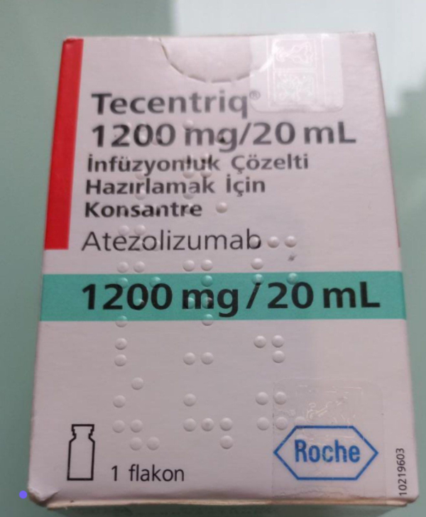 Tecentriq (atezolizumab) 1200 mg/20 mL concentrate for solution for infusion — original (F. Hoffmann-La Roche, Switzerland)