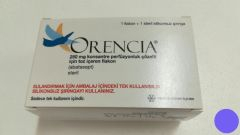 Orencia (abatacept) 250 mg powder for concentrate for solution for infusion, 1 vial (Bristol-Myers Squibb)