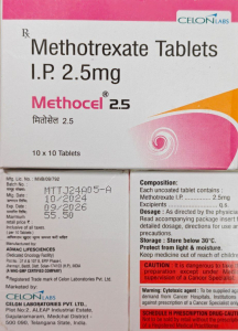 Image - Methotrexate 2.5 mg tablets, 100 tablets — generic (India)