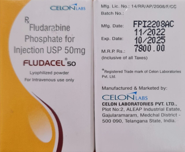 Image - Fludarabine 50 mg powder for solution for injection, 1 vial — generic (India)