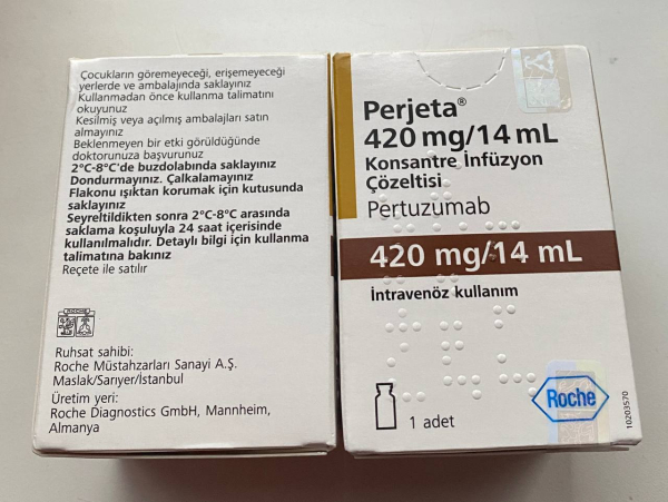 Perjeta (pertuzumab) 420 mg/14 mL concentrate for solution for infusion — original (Roche, Germany)