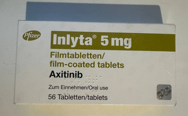  Inlyta ( axitinib) 5 mg 56 tab, original
