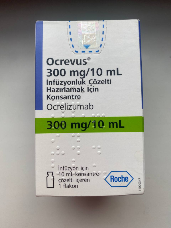 Ocrevus (ocrelizumab) 300 mg/10 mL concentrate for solution for infusion — original (Roche)