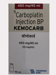 Image - Kemocarb (carboplatin) 450 mg/45 mL concentrate for solution for infusion (Fresenius Kabi, India)
