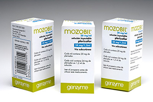 Image - Mozobil (plerixafor) 24 mg/1.2 mL (20 mg/mL) solution for injection — original (Genzyme/Sanofi, Switzerland)