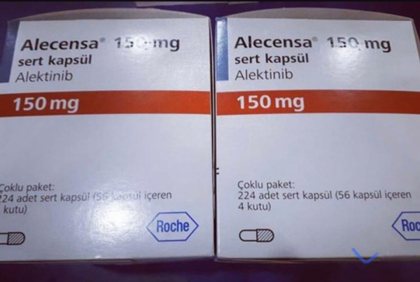 Alecensa (alectinib) 150 mg hard capsules, 224 capsules — original (Roche)