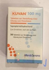 Image - Kuvan (sapropterin dihydrochloride) 100 mg tablets, 30 tablets — original (BioMarin International, Ireland)