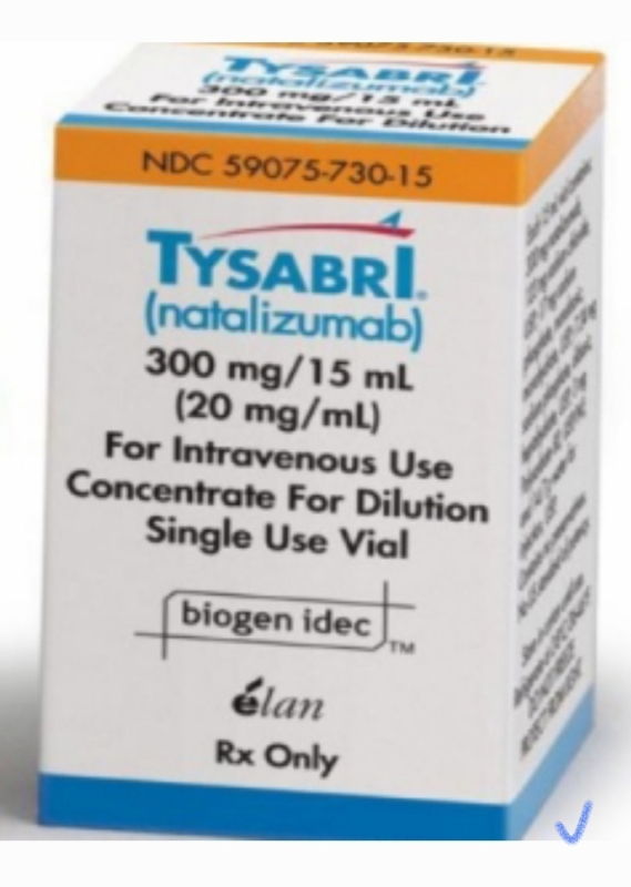 Tysabri (natalizumab) 300 mg concentrate for solution for infusion, 1 vial (Takeda)