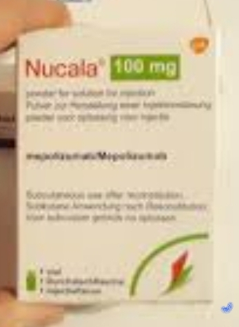 НУКАЛА / NUCALA 100 MG 10 ML 1 FLK. (Mepolizumab,Меполизумаб) GLAXO SMITHKLIN