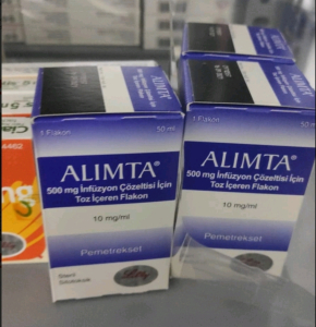 Image - Alimta (pemetrexed) 500 mg powder for concentrate for solution for infusion (Eli Lilly, France)