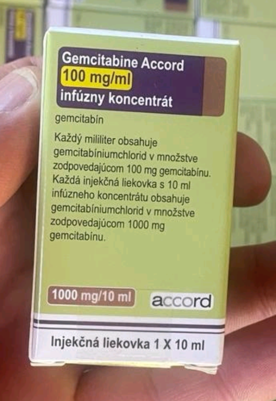 Gemcitabine 1000 mg powder for solution for infusion — generic (Poland)