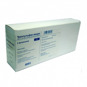 Image - Treosulfan 5 g powder for solution for infusion (lyophilized), 1 vial (medac, Germany)