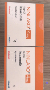 Image - Ninlaro (ixazomib) 4 mg capsules, 3 capsules — original (Takeda)