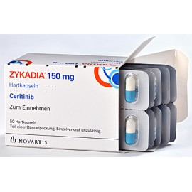 Zykadia (ceritinib) 150 mg hard capsules, 150 capsules — original (Novartis, Switzerland)